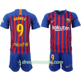 FC Barcelona Dres Suarez 9 Dječji Domaći 2018/19 Kratkih Rukava